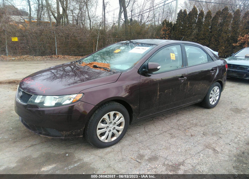 2010 KIA FORTE VIN: KNAFU4A21A5124897
