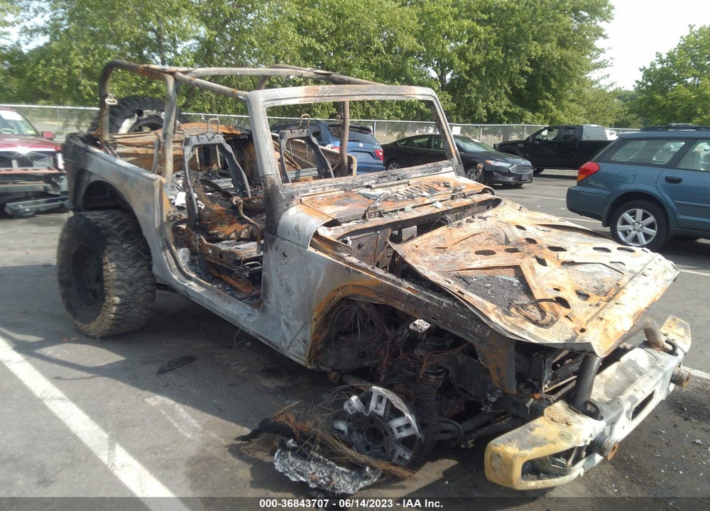 2011 JEEP WRANGLER RUBICON VIN: 1J4BA6D18BL612180