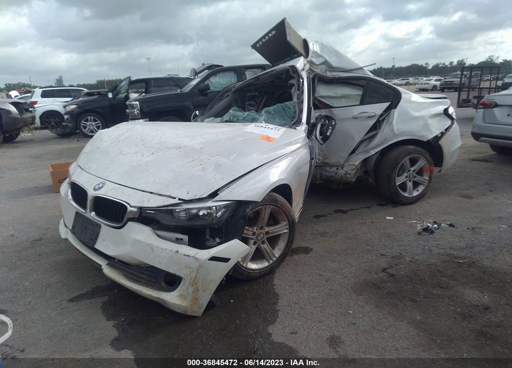 2014 BMW 3 SERIES VIN: WBA3C3G53ENS67762