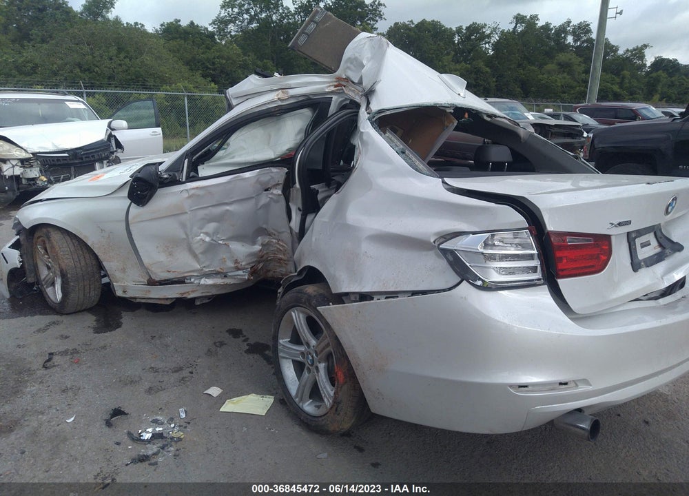 2014 BMW 3 SERIES VIN: WBA3C3G53ENS67762