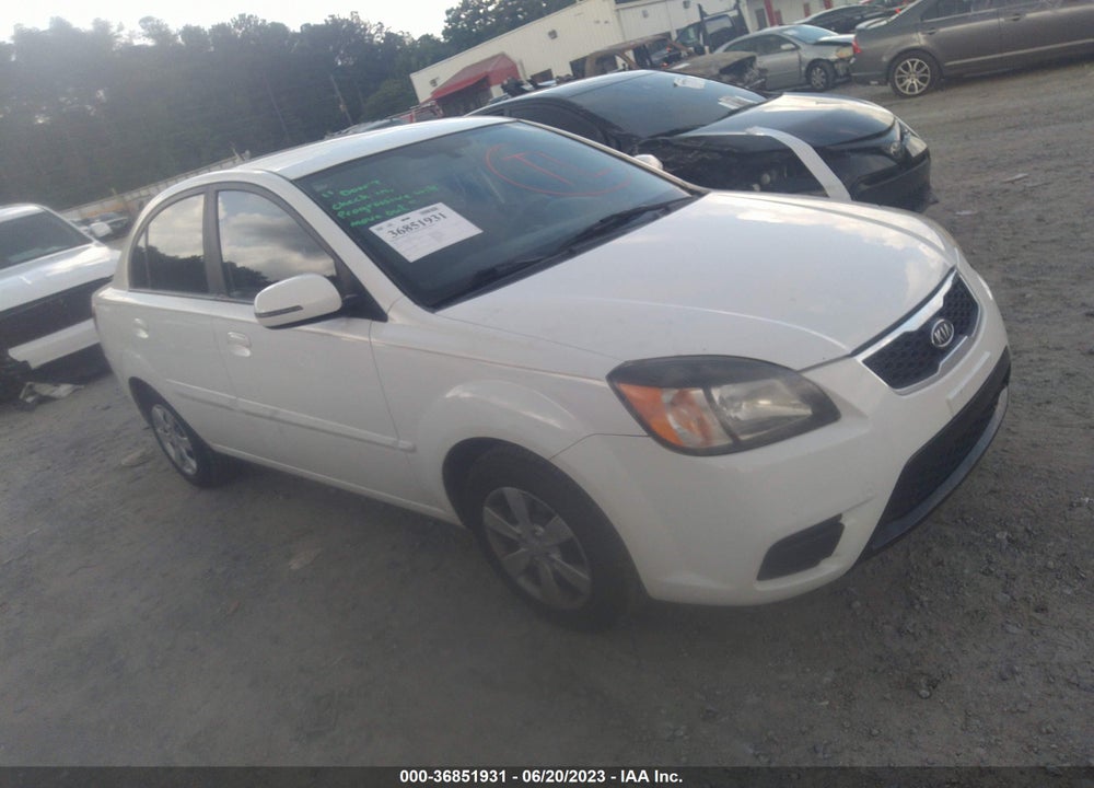 2011 KIA RIO LX VIN: KNADH4A33B6714504