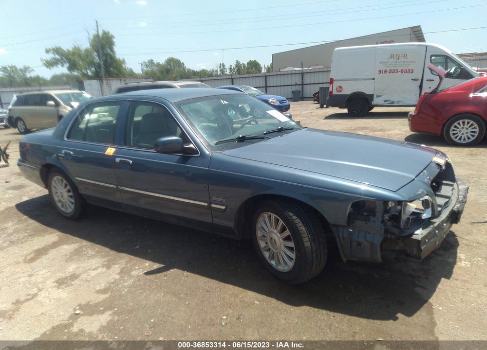 2009 MERCURY GRAND MARQUIS LS (FLEET ONLY) VIN: 2MEHM75V99X624400
