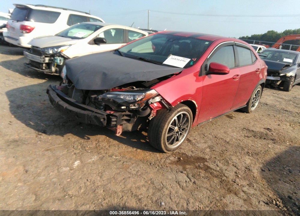 2018 TOYOTA COROLLA LE VIN: 5YFBURHE2JP832710