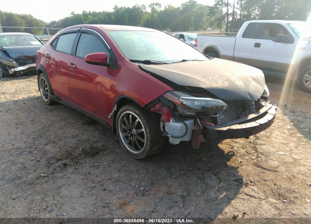 2018 TOYOTA COROLLA LE VIN: 5YFBURHE2JP832710