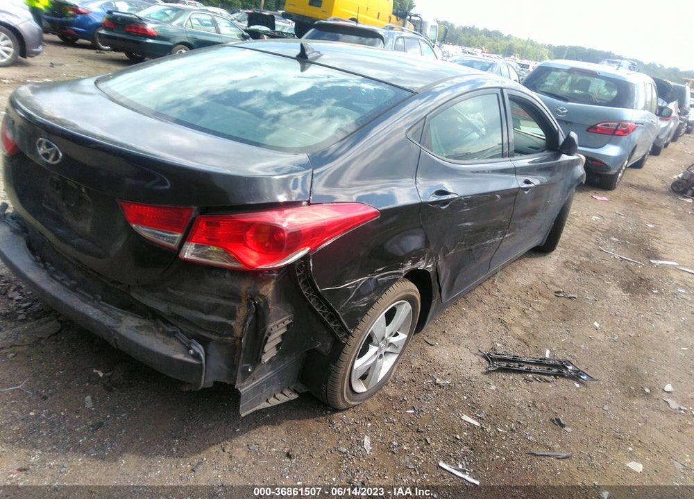 2013 HYUNDAI ELANTRA GLS VIN: 5NPDH4AE5DH429493