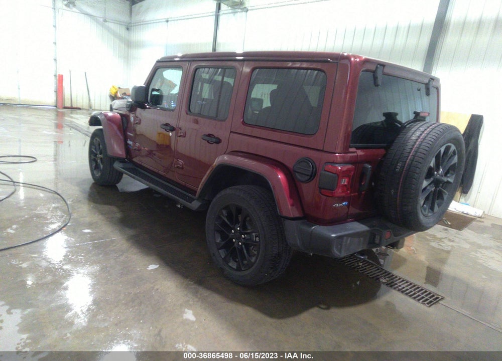 2021 JEEP WRANGLER 4XE UNLIMITED SAHARA 4X4 VIN: 1C4JJXP65MW658582