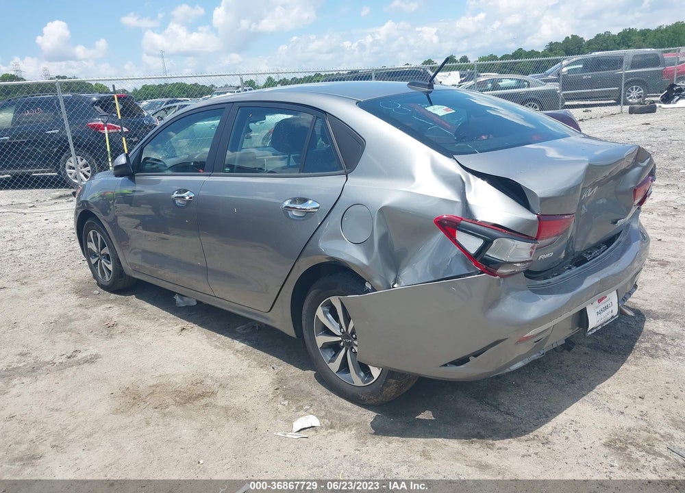 2022 KIA RIO S VIN: 3KPA24AD6NE458177