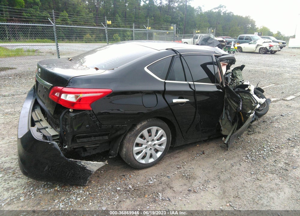 2019 NISSAN SENTRA S VIN: 3N1AB7AP0KY381668