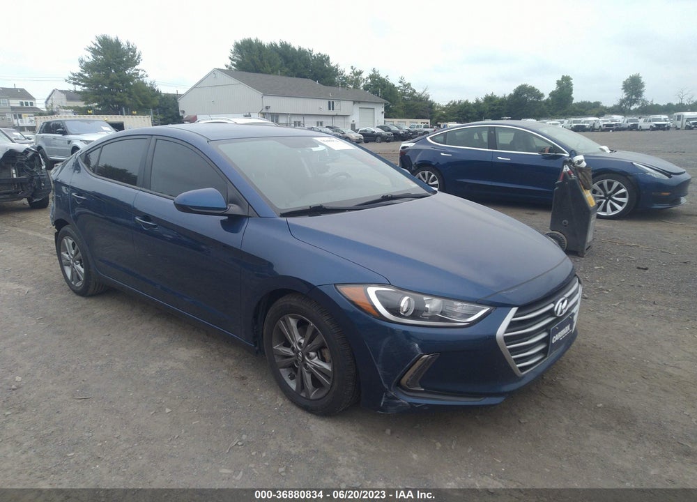 2017 HYUNDAI ELANTRA SE VIN: 5NPD84LFXHH049545