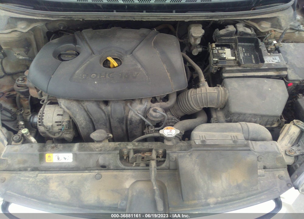 2013 HYUNDAI ELANTRA GLS VIN: 5NPDH4AE7DH388459