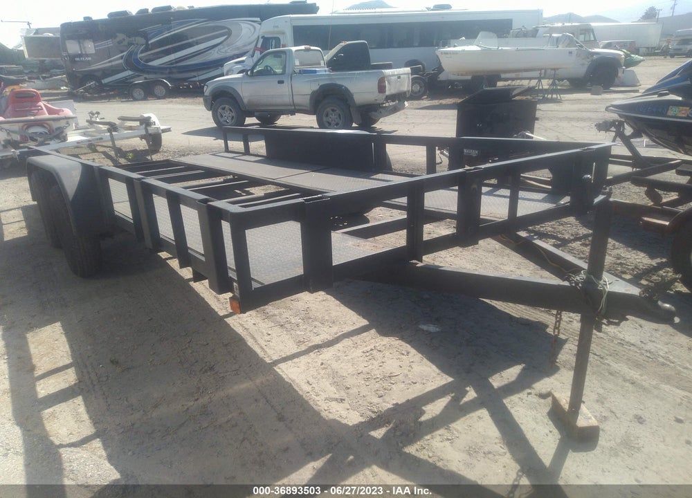 2019 ASVE FLATE BED TRAILER VIN: DMV59424NV