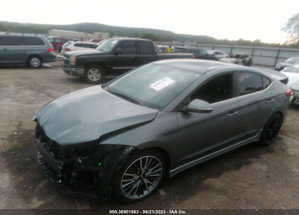 2017 HYUNDAI ELANTRA SPORT VIN: KMHD04LB8HU354354