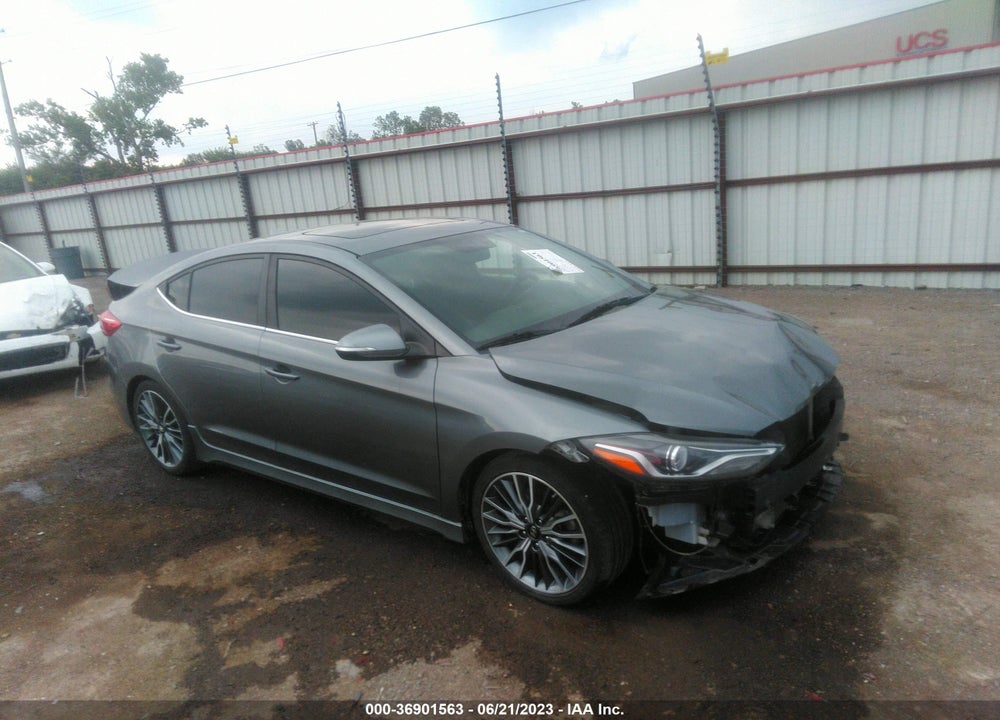 2017 HYUNDAI ELANTRA SPORT VIN: KMHD04LB8HU354354