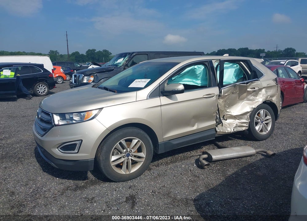 2018 FORD EDGE SEL VIN: 2FMPK3J87JBB77803