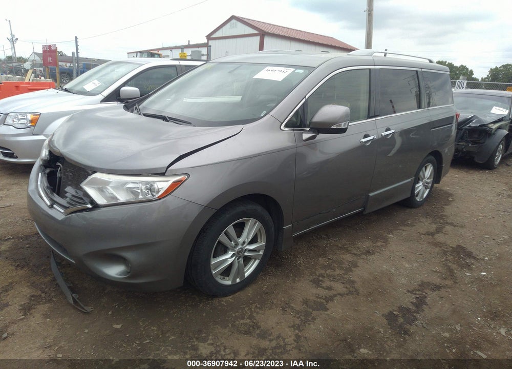 2013 NISSAN QUEST SL VIN: JN8AE2KPXD9070803