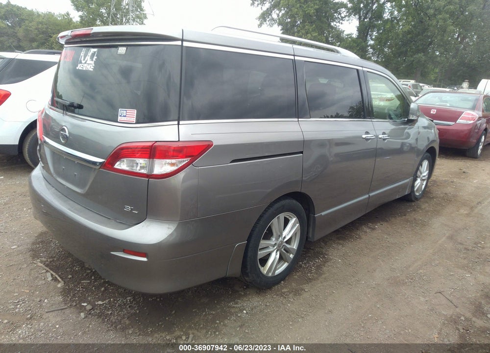 2013 NISSAN QUEST SL VIN: JN8AE2KPXD9070803