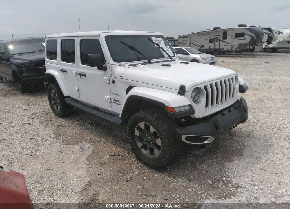 2019 JEEP WRANGLER UNLIMITED SAHARA 4X4 VIN: 1C4HJXEGXKW608137
