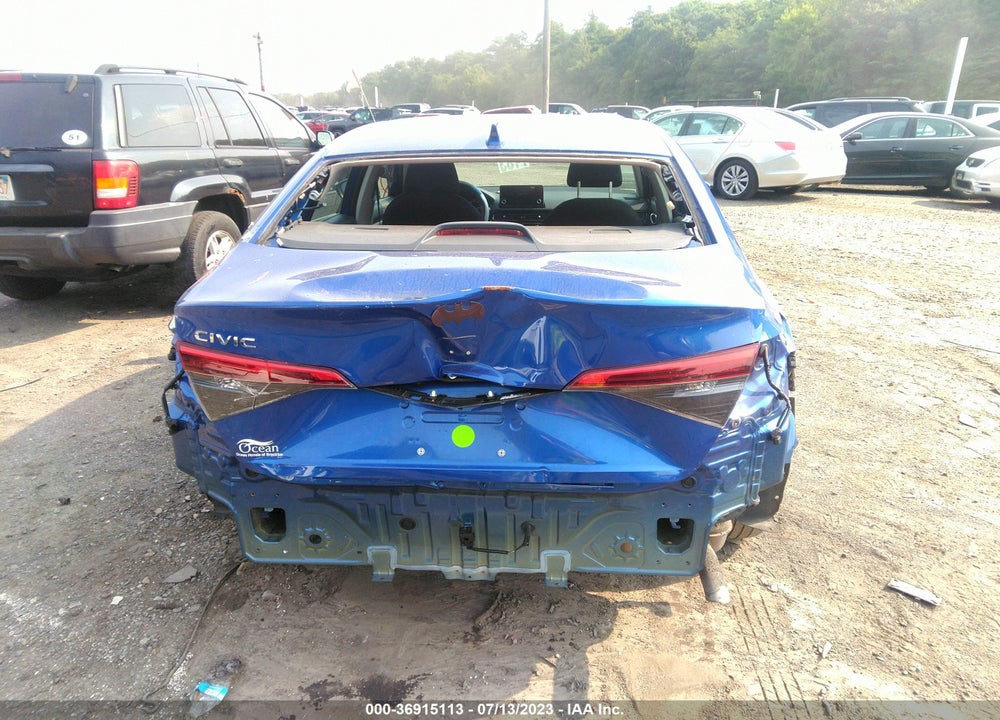 2022 HONDA CIVIC LX VIN: 2HGFE2F23NH507009