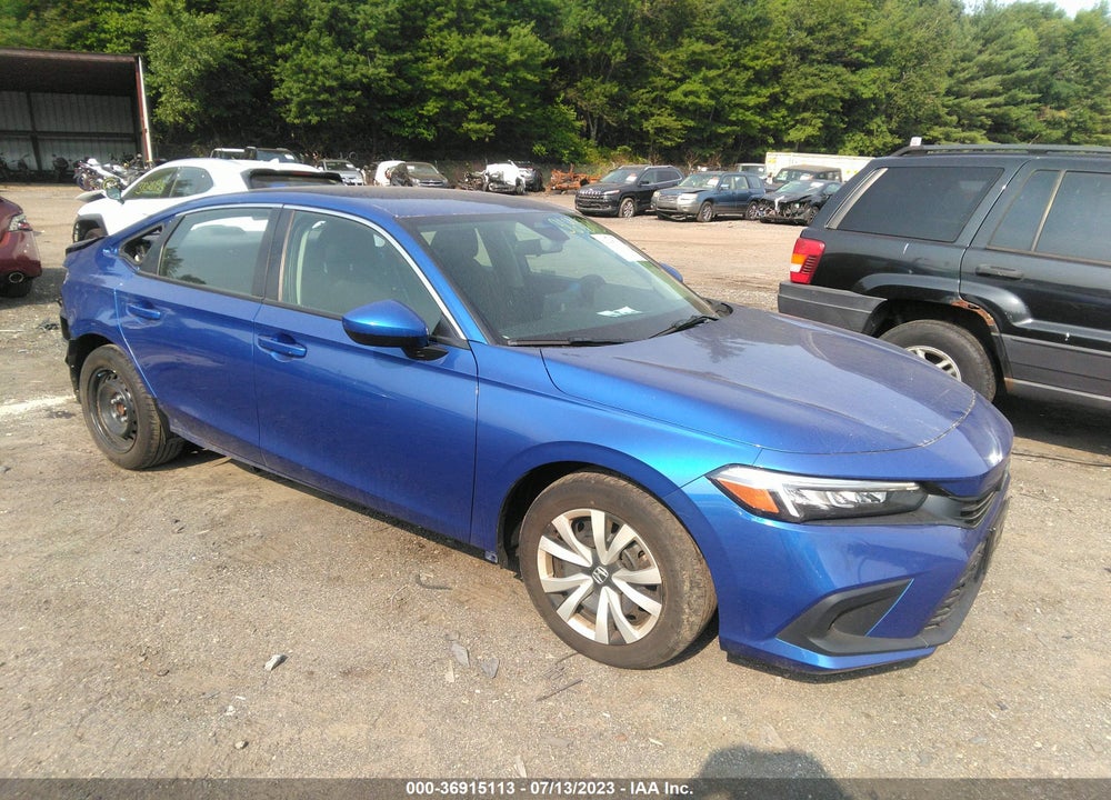 2022 HONDA CIVIC LX VIN: 2HGFE2F23NH507009