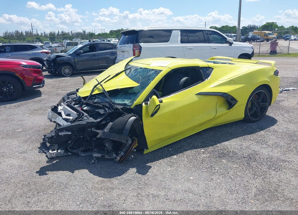 2020 CHEVROLET CORVETTE STINGRAY RWD 3LT VIN: 1G1Y82D45L5118601