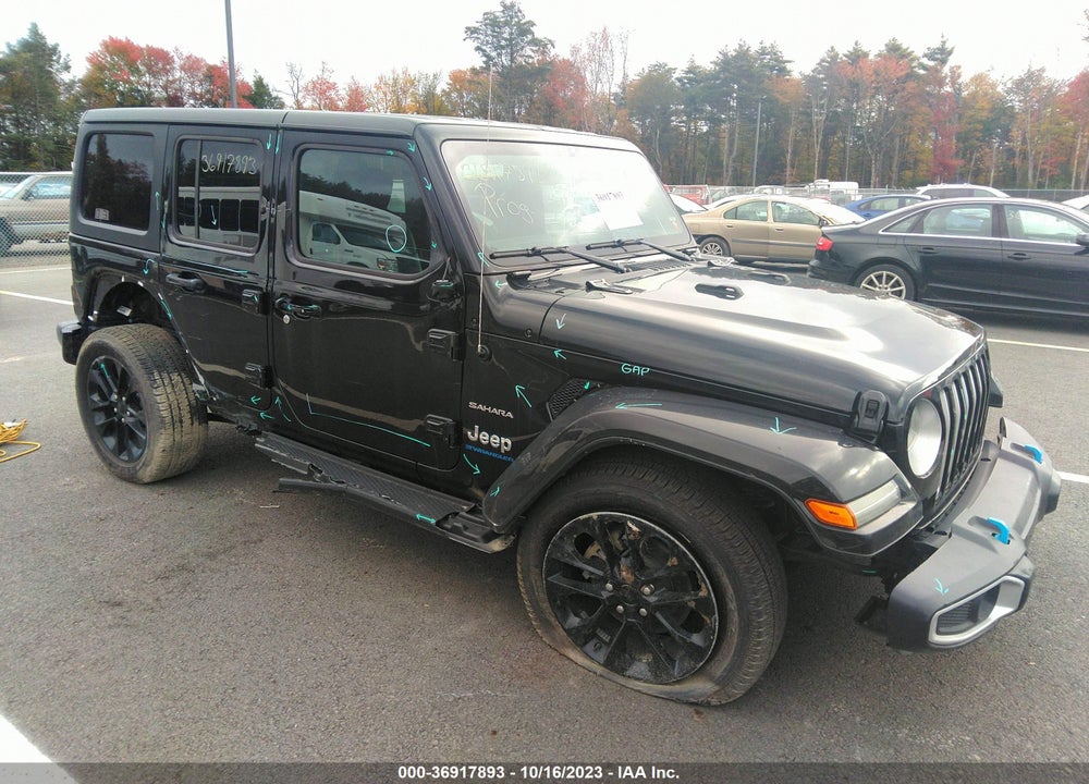 2023 JEEP WRANGLER 4XE SAHARA 4X4 VIN: 1C4JJXP60PW608998