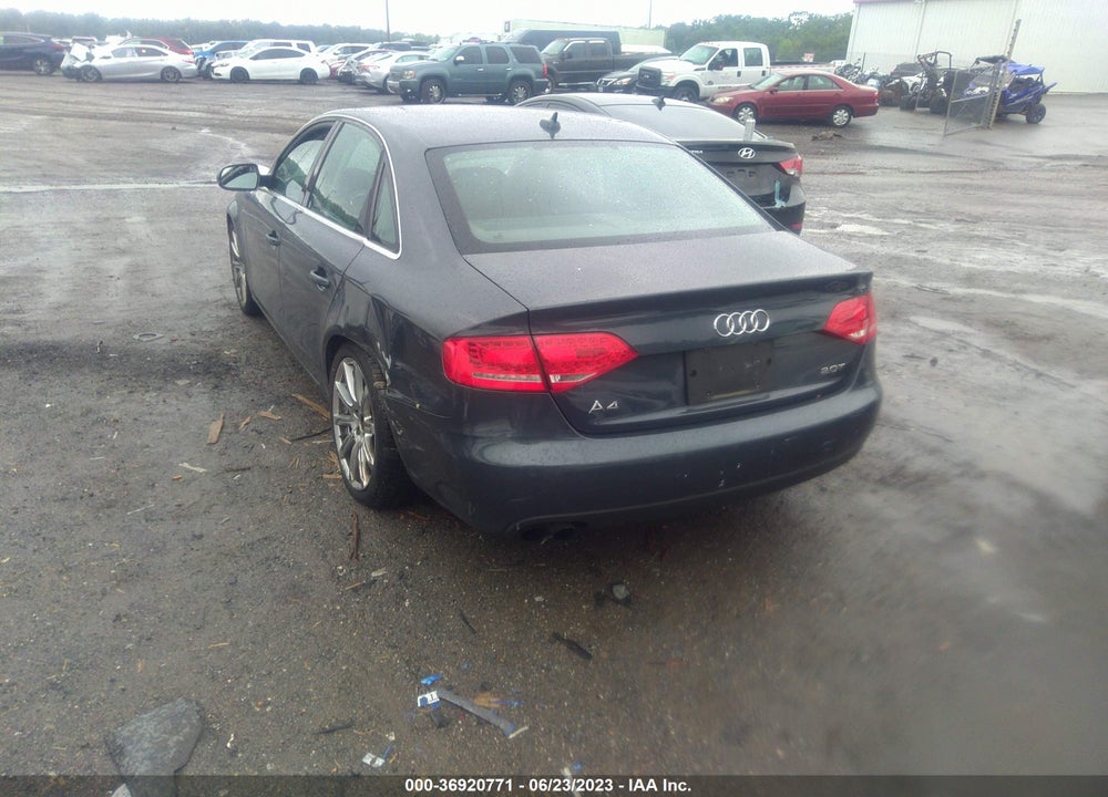 2011 AUDI A4 VIN: WAUEFAFL6BN001684