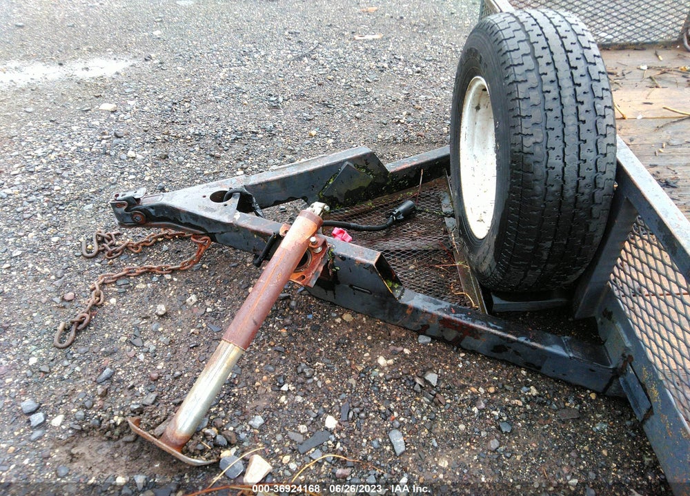 1991 KODIAK 6 X 12 TRAILER WITH 2 WHE VIN: 1VG1K6E17MM124387