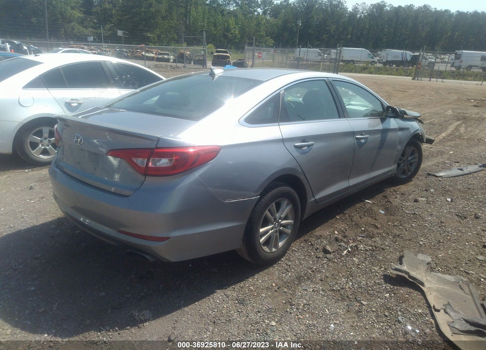2015 HYUNDAI SONATA SE VIN: 5NPE24AF7FH186979