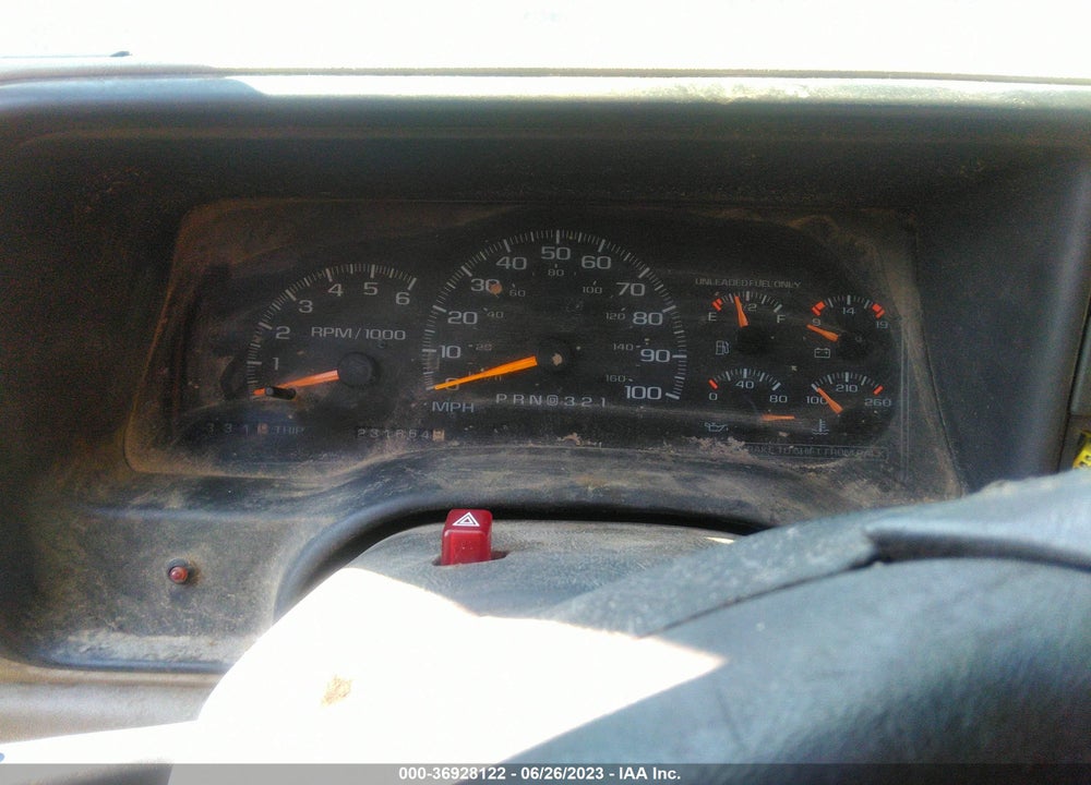 1997 CHEVROLET C/K 1500 SILVERADO SPORTSIDE VIN: 2GCEC19R3V1172121