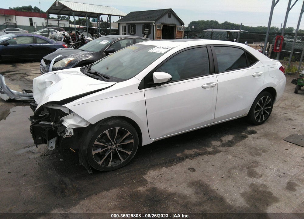 2018 TOYOTA COROLLA XSE VIN: 2T1BURHE9JC035385