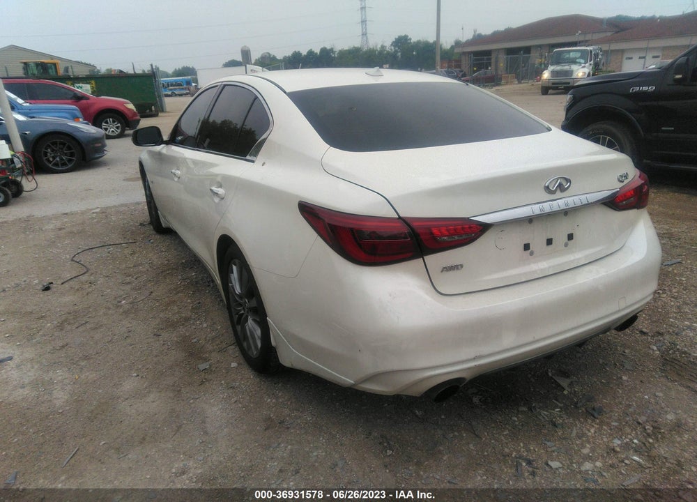 2019 INFINITI Q50 3.0T LUXE VIN: JN1EV7AR3KM551227