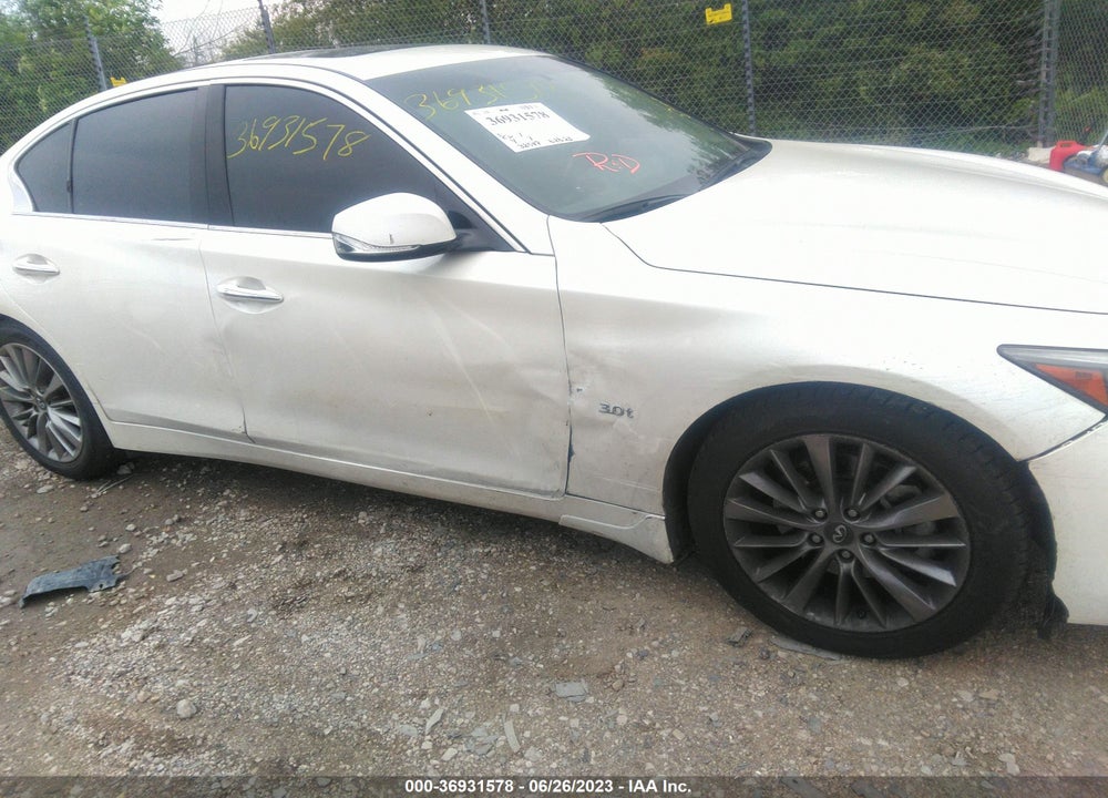 2019 INFINITI Q50 3.0T LUXE VIN: JN1EV7AR3KM551227