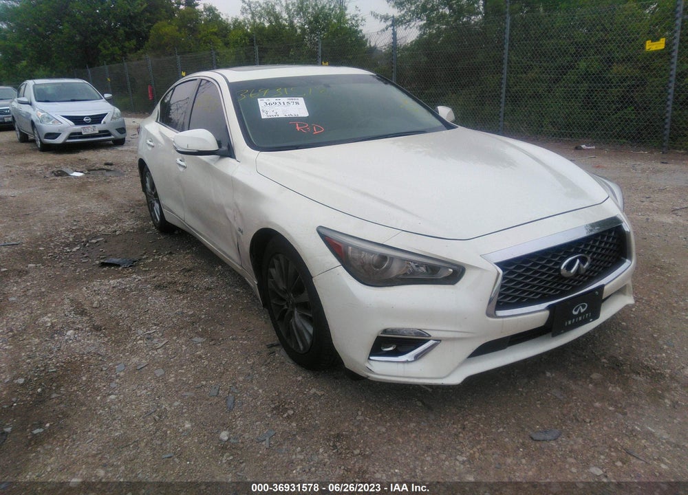 2019 INFINITI Q50 3.0T LUXE VIN: JN1EV7AR3KM551227