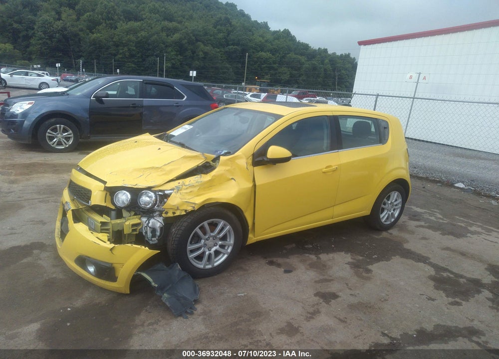 2015 CHEVROLET SONIC LT MANUAL VIN: 1G1JD6SH0F4217685