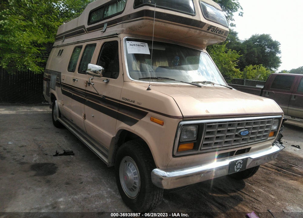 1986 FORD ECONOLINE S250 SUPER DUTY VAN VIN: 1FDGS24H0GHB74114