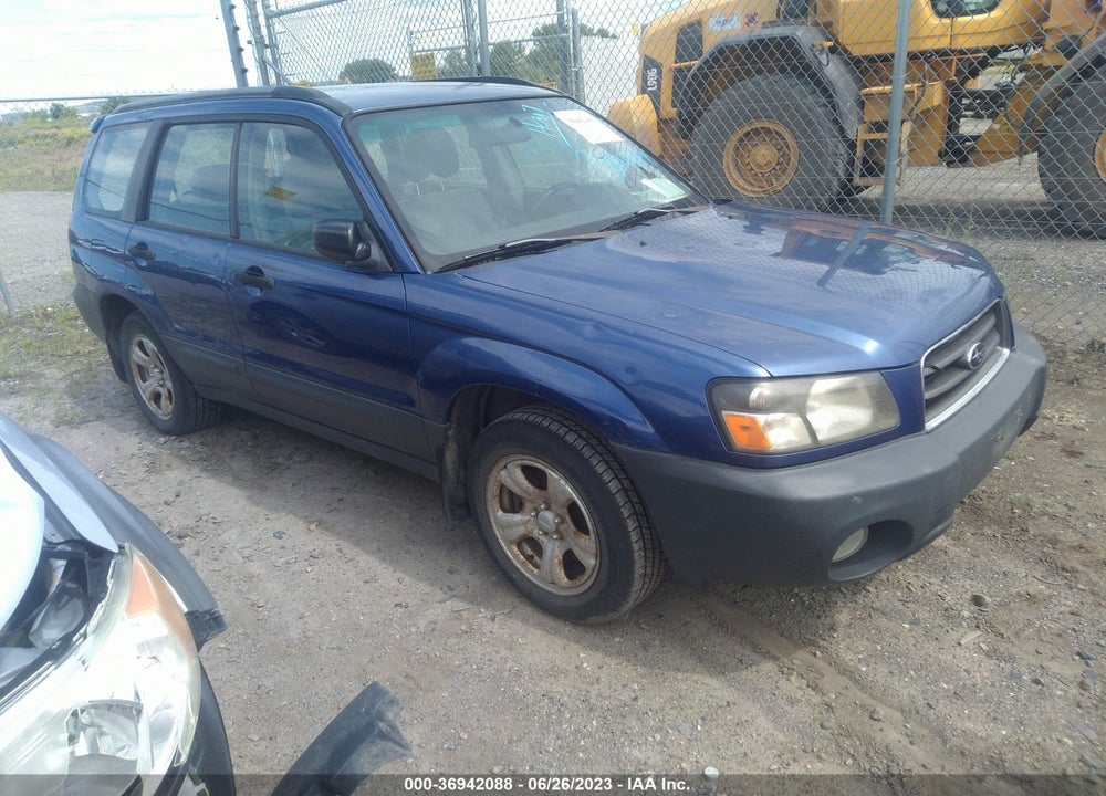 2004 SUBARU FORESTER 2.5X VIN: JF1SG63664H722545