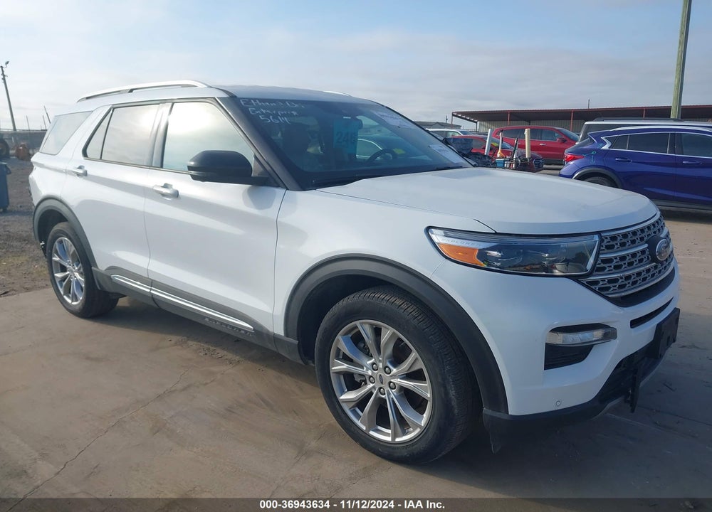 2021 FORD EXPLORER LIMITED VIN: 1FMSK7FH1MGB52192