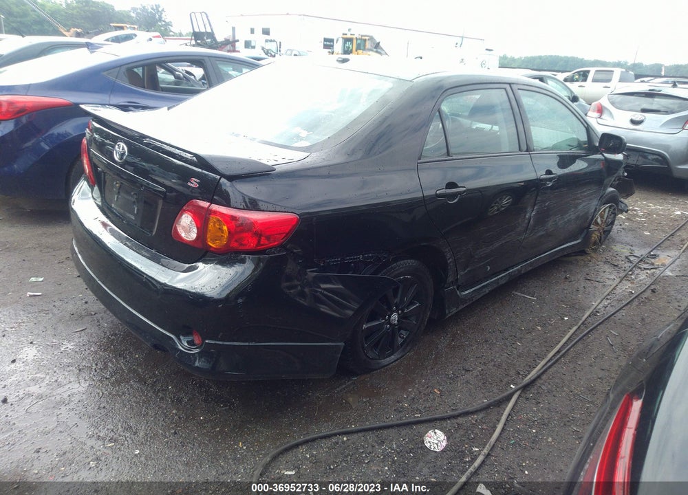 2010 TOYOTA COROLLA S VIN: 2T1BU4EE3AC454694