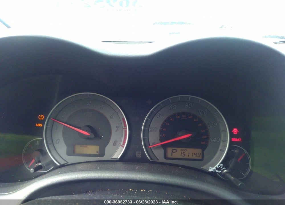 2010 TOYOTA COROLLA S VIN: 2T1BU4EE3AC454694