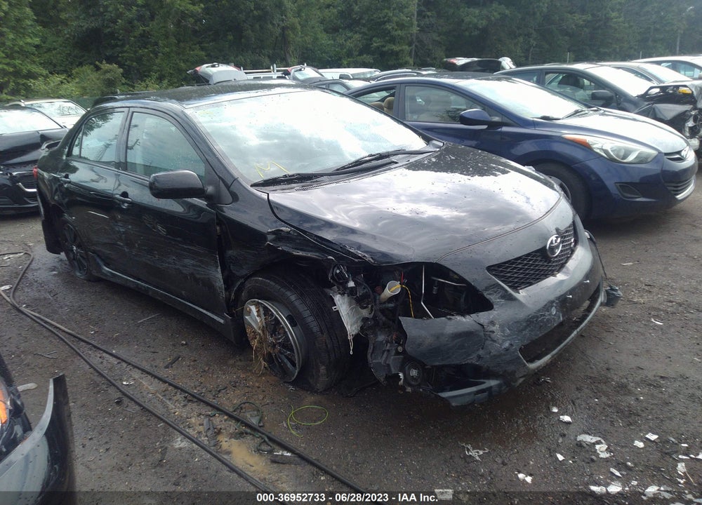 2010 TOYOTA COROLLA S VIN: 2T1BU4EE3AC454694
