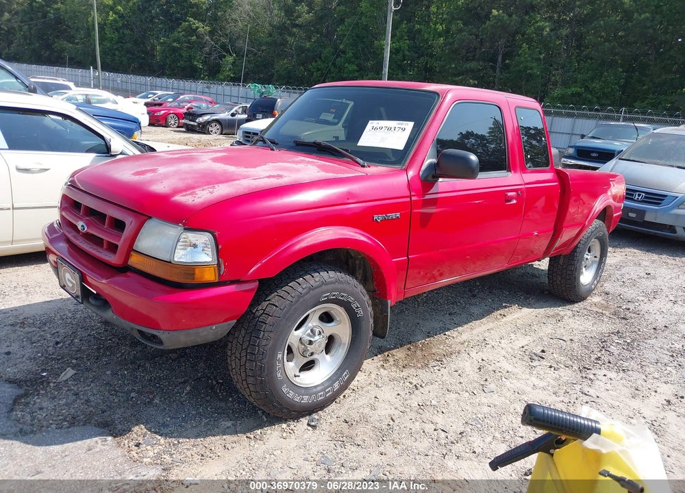 1999 FORD RANGER XLT VIN: 1FTZR15X8XPA58013