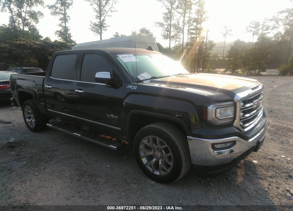 2018 GMC SIERRA 1500 SLT VIN: 3GTU2NEC9JG439237