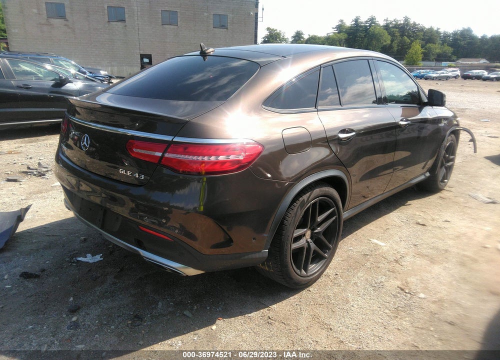 2016 MERCEDES-BENZ GLE 450 AMG COUPE VIN: 4JGED6EB3GA034585