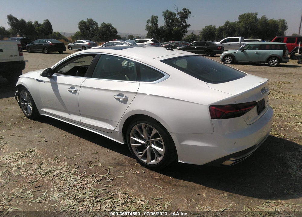 2022 AUDI A5 SPORTBACK PREMIUM 40 TFSI QUATTRO S TRONIC VIN: WAUABCF58NA032910