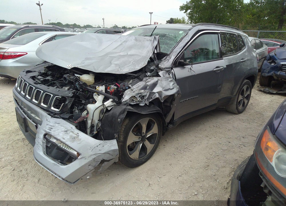 2018 JEEP COMPASS LATITUDE 4X4 VIN: 3C4NJDBB7JT101369
