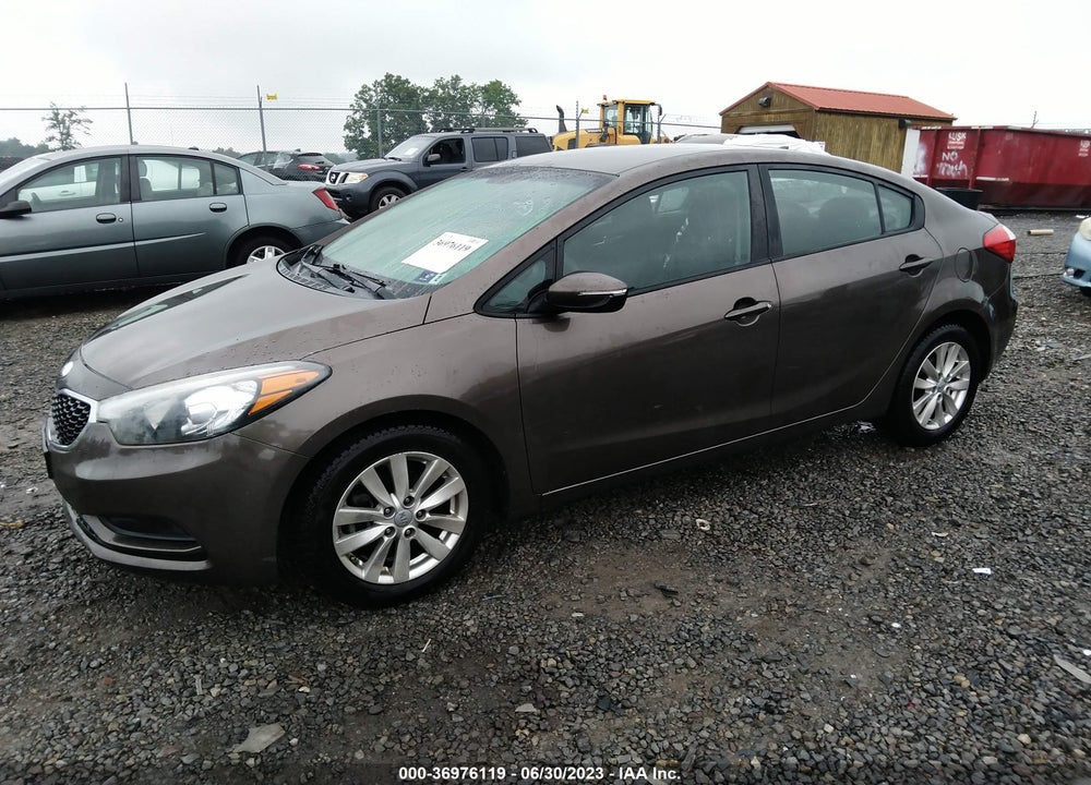 2014 KIA FORTE LX VIN: KNAFX4A62E5064130