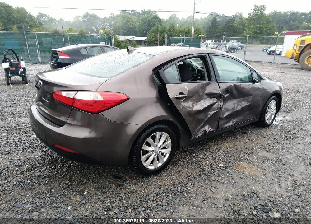 2014 KIA FORTE LX VIN: KNAFX4A62E5064130