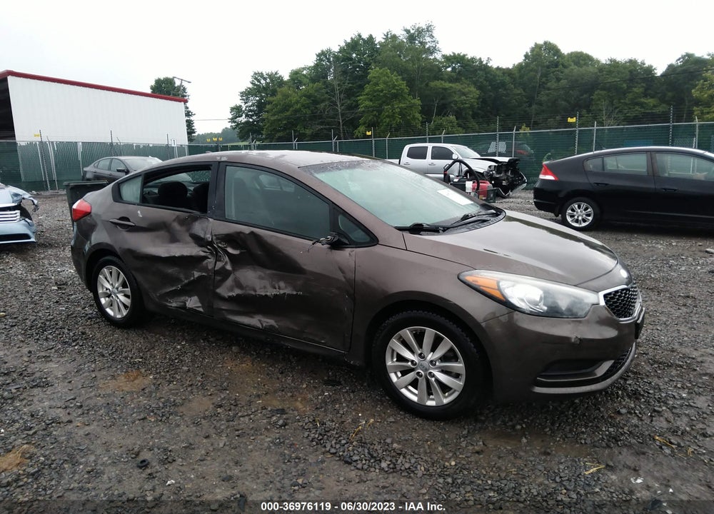 2014 KIA FORTE LX VIN: KNAFX4A62E5064130