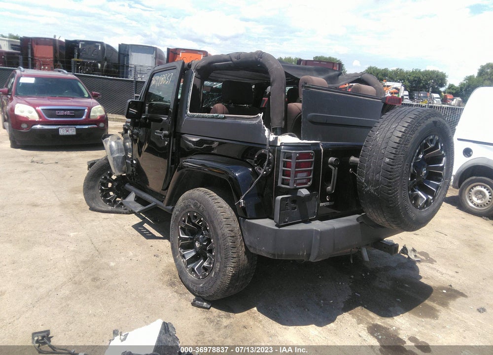 2007 JEEP WRANGLER SAHARA VIN: 1J4FA54147L183493