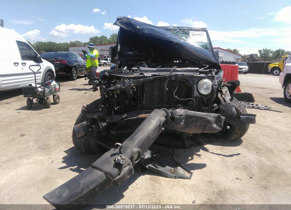 2007 JEEP WRANGLER SAHARA VIN: 1J4FA54147L183493